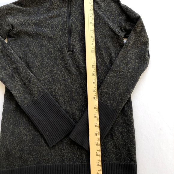 Lululemon Rest Less 1/2 Zip Pullover in Black Armory size 8? - Picture 10 of 14
